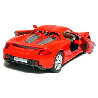 Brand New 5'' Kinsmart Porsche Carrera GT Diecast Model Toy 1:36 Red