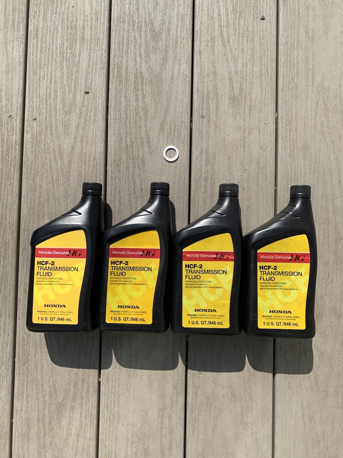 Honda Genuine HCF2 Transmission Fluid & Drain Bolt Sealing Washer FREE