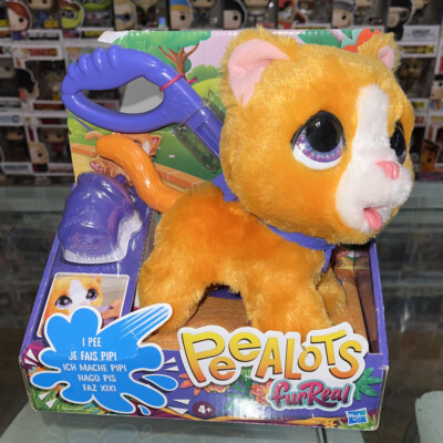 FurReal Peealots Big Wags Kitty Interactive Pet Toy   NEW