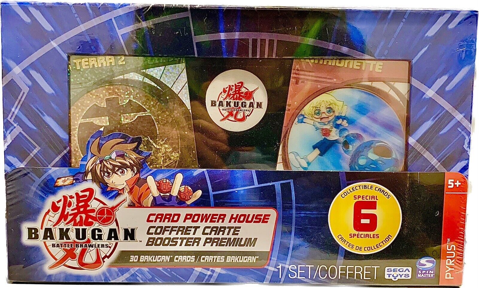 Bakugan Battle Brawlers Card Power House Box 30 Cards 