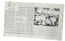 Vintage August 1999 Computer Printed New York Times Article