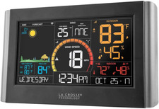 Wireless Weather Station with Wifi Connectivity, Dynamic Forecast, Wind Speed an