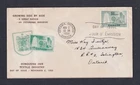 CANADA 1953 50C TEXTILE INDUSTRY CACHETED FIRST DAY COVER OTTAWA