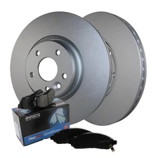 Front Brake Kit 320mm Rotors & Akebono Ceramic Pads For Ford Escape Lincoln MKC