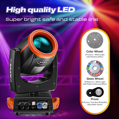 230W 7R Sharpy LED Zoom Moving Head Light Beam Strobe DMX Stage Lighting DJ Bar