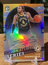 DUANE WASHINGTON JR Donruss Optic 21-22 Signature Series Auto RC PHOENIX SUNS