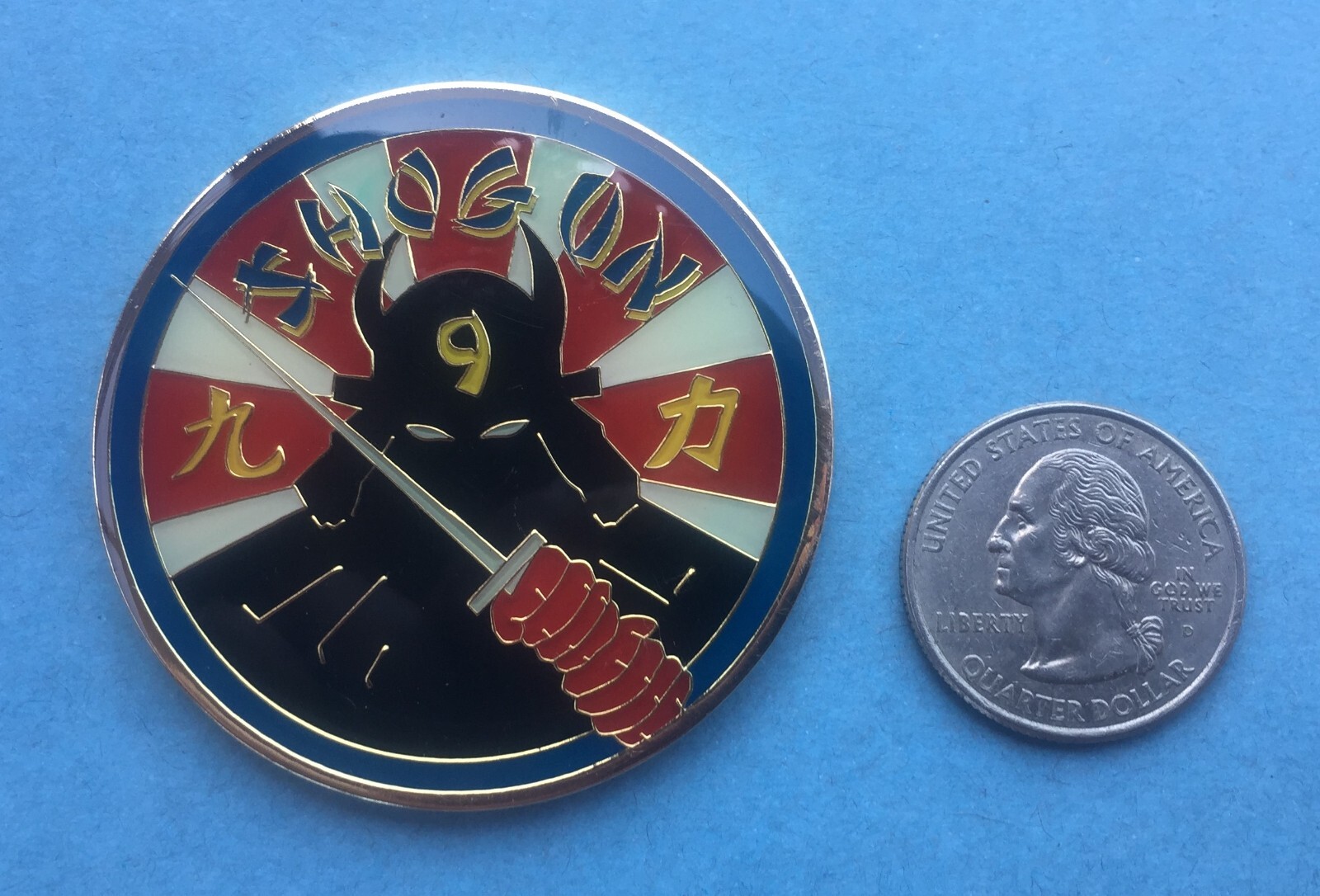 US NAVY CHALLENGE COIN - CARRIER AIR WING NINE (CVW-9)