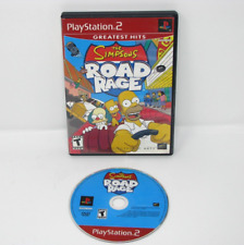 Simpsons Road Rage Sony PlayStation 2 2001 PS2 Greatest Hits-No Manual-Tested