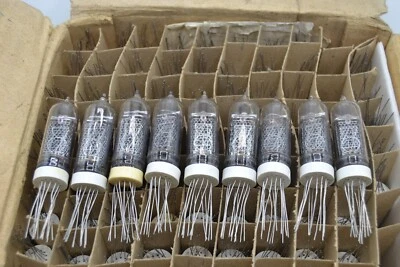 6 x IN-14 tubes Nixie IN14 for Tube Clock NOS NEW tested IN-14 - Photo 1/4
