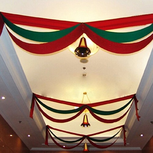 2 M Christmas Ornaments Holiday Ceiling Hanging Decoration Wave Bunting - 第 8/8 張圖片