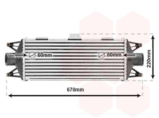VAN Wezel LadeluftküHler LuftgeküHlt Aluminium FüR Iveco Daily III Bus 28004045-image