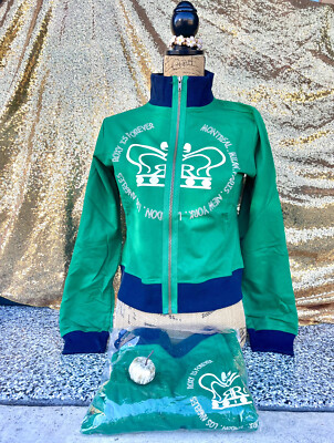 New Roxy is Forever Ladies Green Matching Sweatsuit S M L Sweatpants & Jacket
