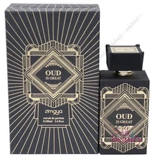 Oud Is Great Zimaya By Afnan 3.4oz Extrait De Parfum Spray Unisex New In Box