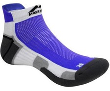 More Mile Running Socks Miami, White-Light, Sneaker-Socke