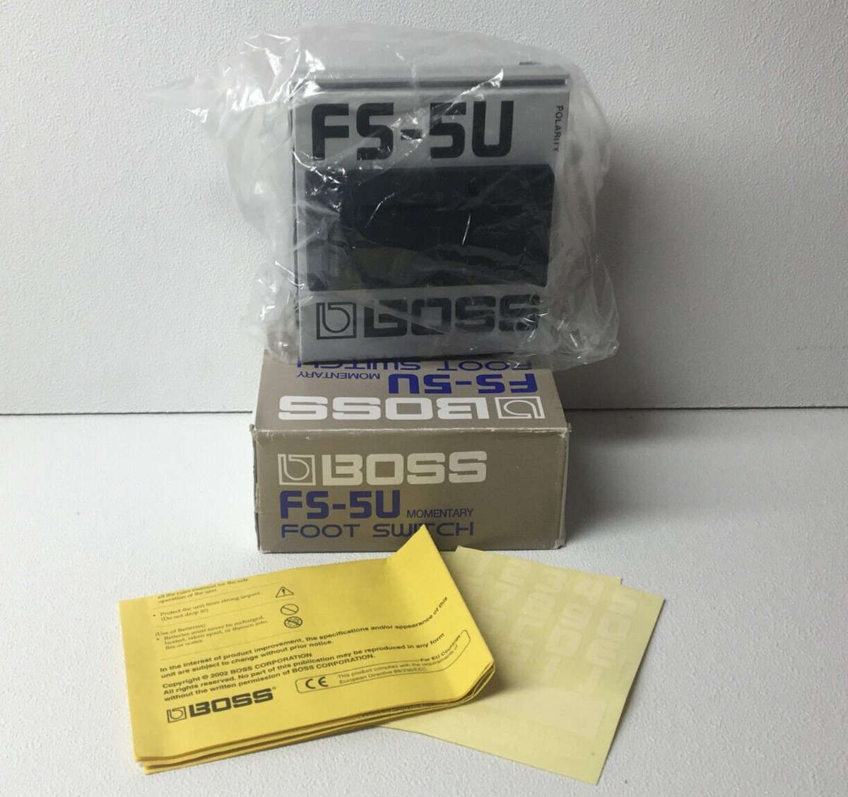 Boss FS-5U Non-latching Footswitch Guitar Volume pedal