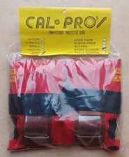 Nos Cal-Pro's Large Wrist Guards 80's Skateboarding Hawk Hosoi Gator Roskopp