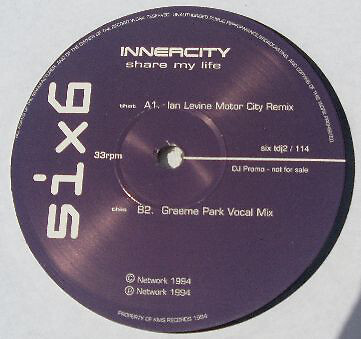 Inner City - Share My Life (Baseroom Remixes) (12'', Promo)