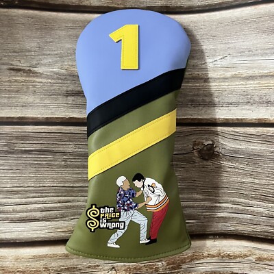 Funny Golf Club Driver Headcover Premium PU Leather HeadCover for Driver 460 450