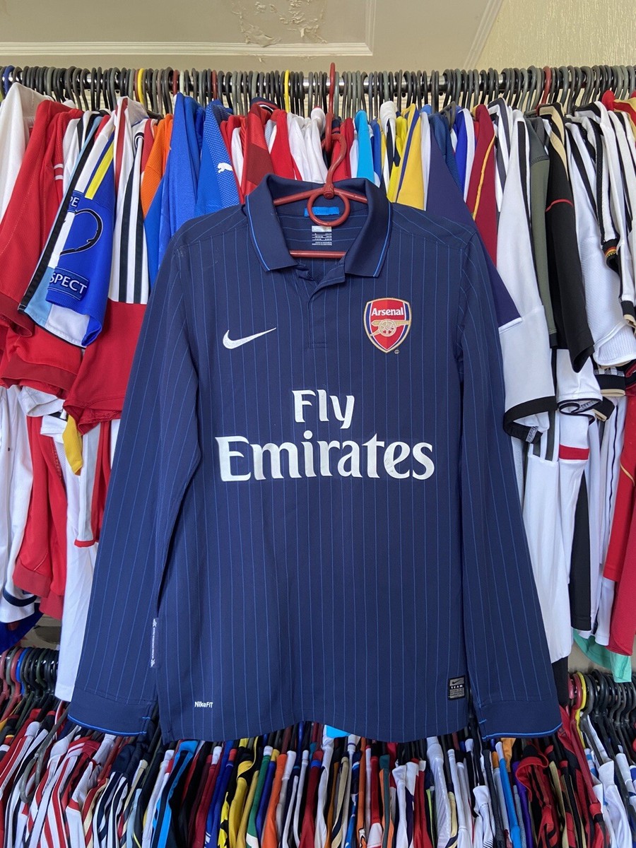 ウェア Arsenal away 2009 2010 player issue XL Arsenal 2009 - 2010 away football shirt jersey Nike #4 KING