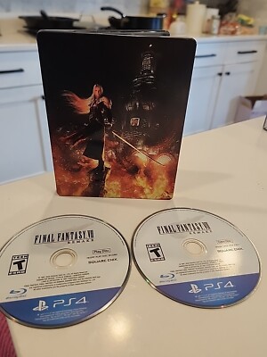 Final Fantasy VII: Remake Steelbook Game Included (Sephiroth)