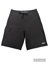 Nike 6.0 Shorts Adult 30 Black Drawstring Board Swim Trunks Pockets Bottoms Mens