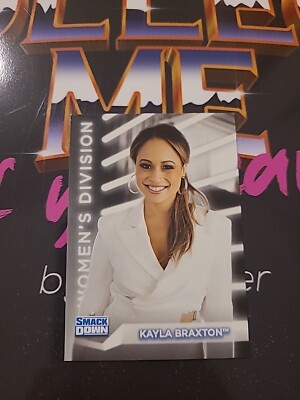 Topps WWE Kayla Braxton Womens Division Wrestling Trading Card