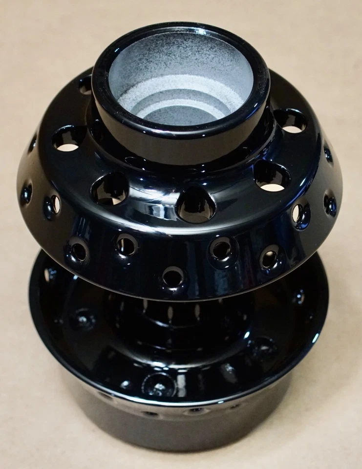 Harley Davidson Rueda Delantera Eje de Rueda 40 Radios Wheel Hub Frontal Negra - Imagen 3 de 4