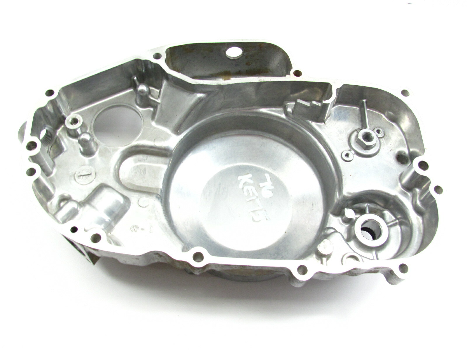 1976 KAWASAKI 76 KE175 KE 175 KE175B1 RIGHT ENGINE CRANKCASE CLUTCH COVER eBay