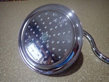 Delta RP72568 2.5 GPM 9-3/8"W Rain Shower Head Chrome W/16" Extension