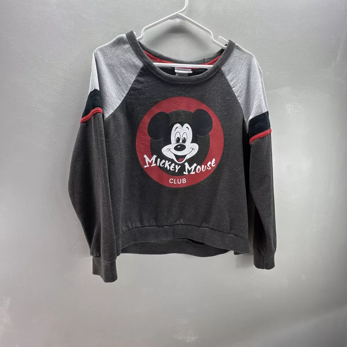 disney parks sweatshiet Mickey Mouse Club Sweatshirt Women s Size M
