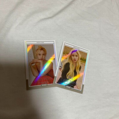 TWICE Mina Yes I am Mina Gray Ver 1st Photobook Photocards