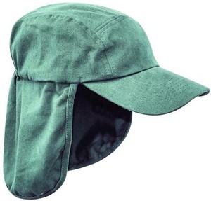 mens hat with neck flap