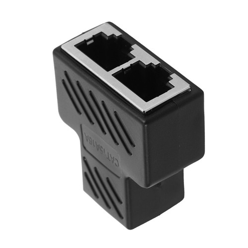 Splitteradapter Ethernet Splitter Plug and Play Network Cable Splitter für - 第 10/12 張圖片