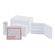 ThermoSafe 339 EPS Specimen Lab Mailer Holds 5 Tubes 105mm Length x 13mm Width