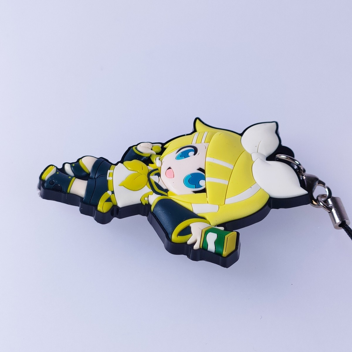 Kagamine Rin Vocaloid Rubber Strap Keychain Japanese From Japan F