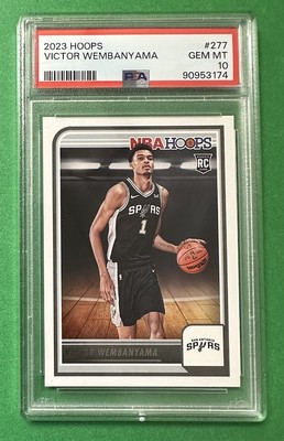 2023-24 Panini NBA Hoops- Victor Wembanyama #277 PSA 10 | eBay