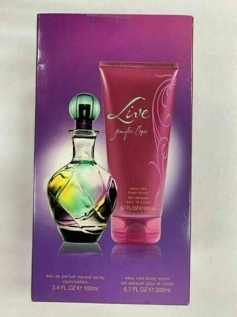 Live by Jennifer Lopez 2 Piece Set Eau de Parfum Spray Plus