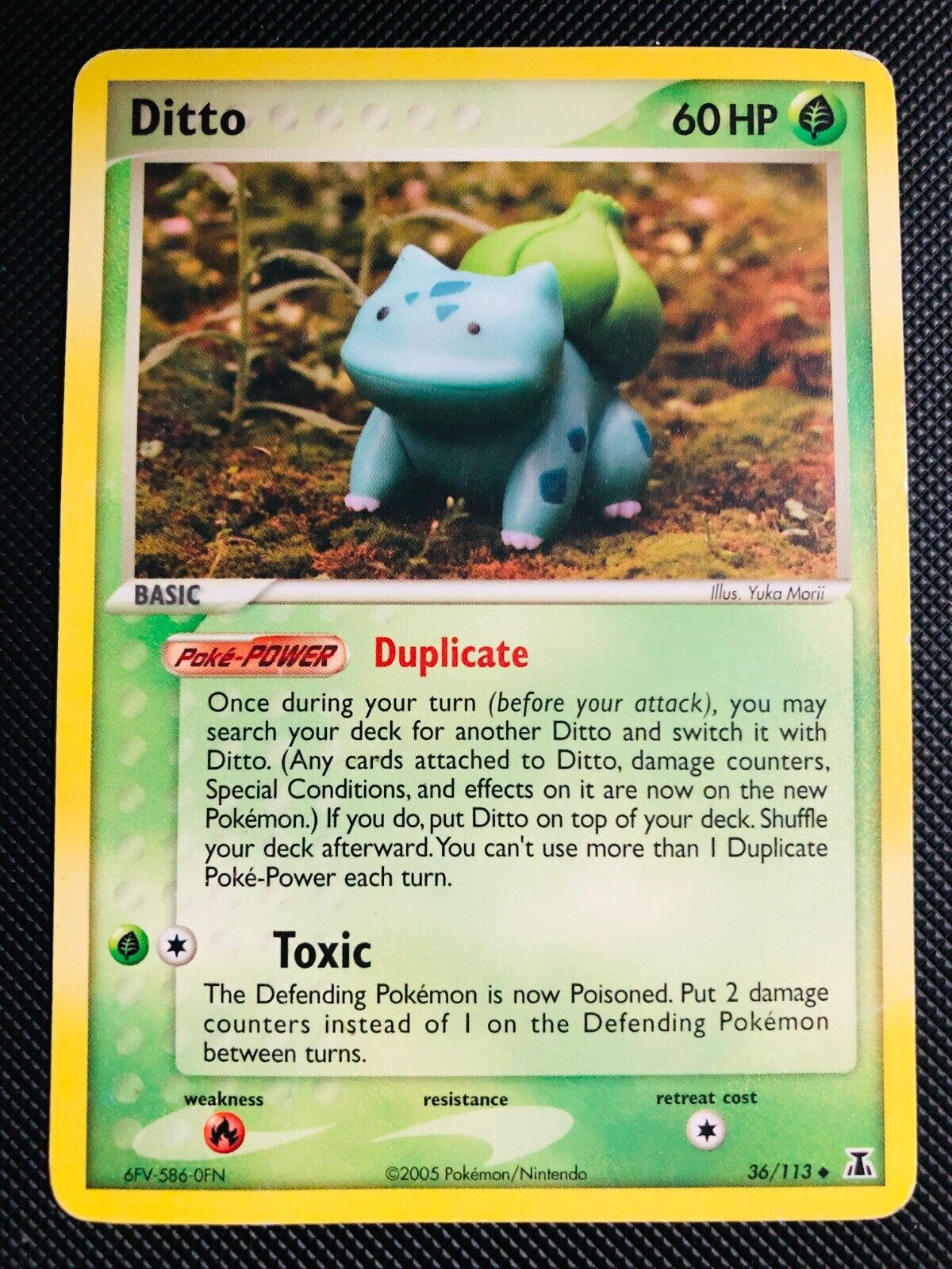 Ditto - 063/113 (Pikachu) - Delta Species - Pokemon