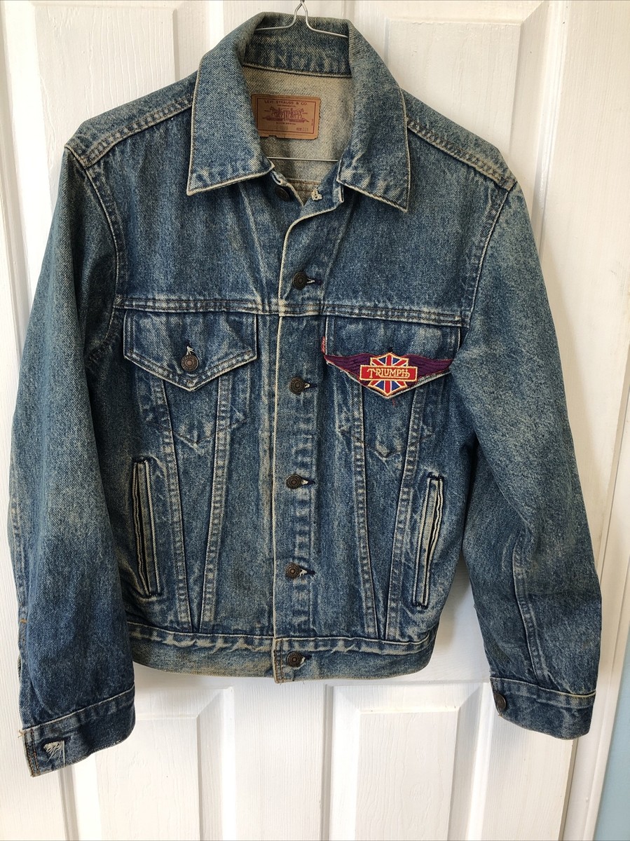 Levi's Vintage 80s Denim Jacket Made In USA Size 36R Made In Levi's Vintage 80s Denim Jacket Made In USA Size 36R Made In