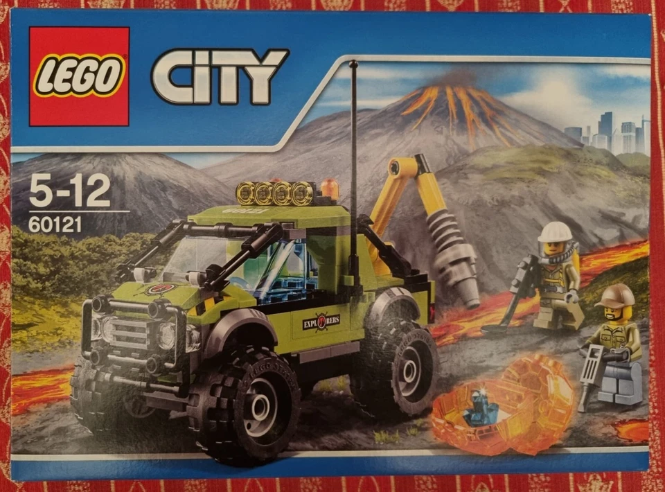 LEGO City 60121 Volcano Exploration Truck, foto 1 di 2