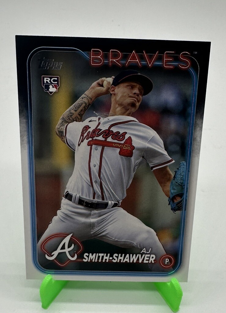 2024 Topps Series 1 - Rainbow Foil #117 AJ Smith-Shawver (RC)