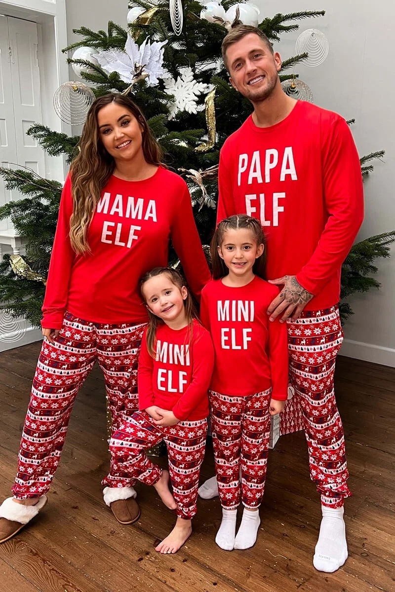 In The Style Papa Elf Christmas Pyjamas Set Size XS eBay