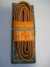 One Stay-Ty  72" Boot Lace 100 Nylon Shell Heat Formed Tips 