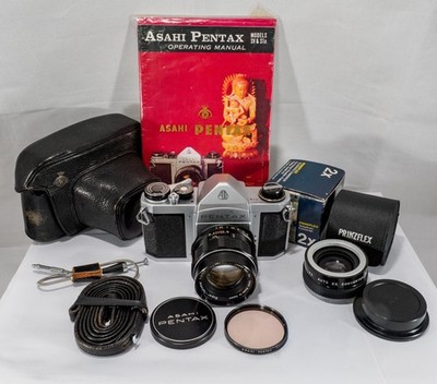 Asahi Pentax S1a analoge Kleinbildkamera & Super-Takumar 55mm f2 Objektiv - getestet