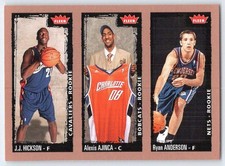 2008-09 Fleer #242 J.J. Hickson / Ryan Anderson / Alexis Ajinca