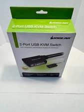 IOGEAR KVM Switch 2-Port USB GCS22U New