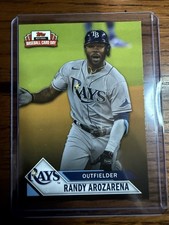 2021 Topps National Baseball Card Day Randy Arozarena Tampa Bay Rays #27