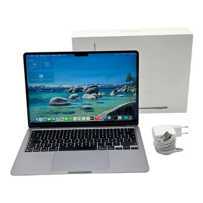 Apple MacBook Air 13,6 M2 8GB 256GB Space Grau QWERTZ 96% MwSt Displayfehler