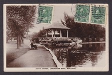 Postcard, CANADA, Montreal, Rustic Bridge, Lafontaine Park
