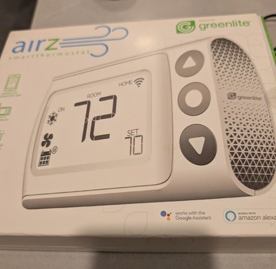 Greenlite AIRZ-PB WiFi Enabled Smart Thermostat  Open Box